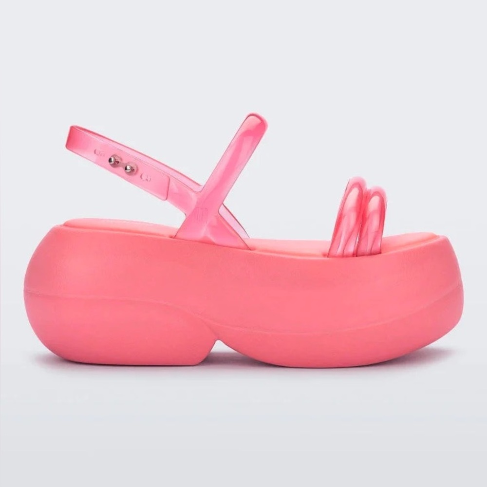 Melissa Stylish Pink Airbubble Platform Sandal